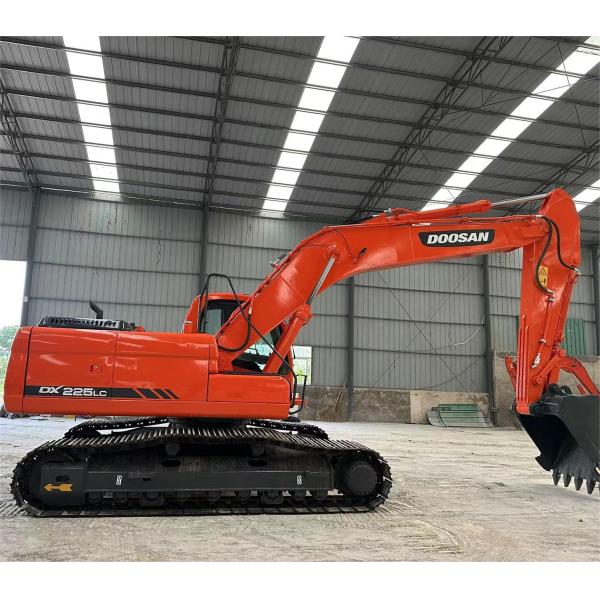 21500kg 22Ton Used Doosan Excavators Secondhand Doosan Dx225