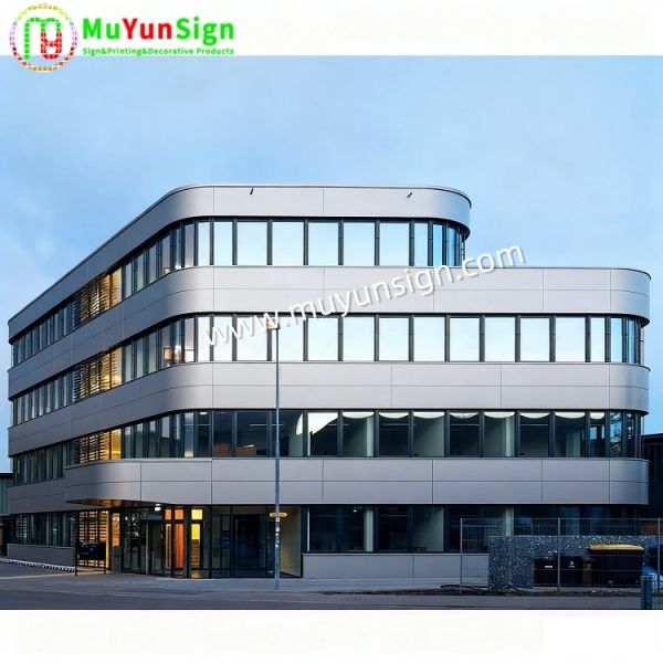 PE Coated Wall ACP Panel Multi Colors 3/4 mm Fire Resistant for Exterior Interior Walls