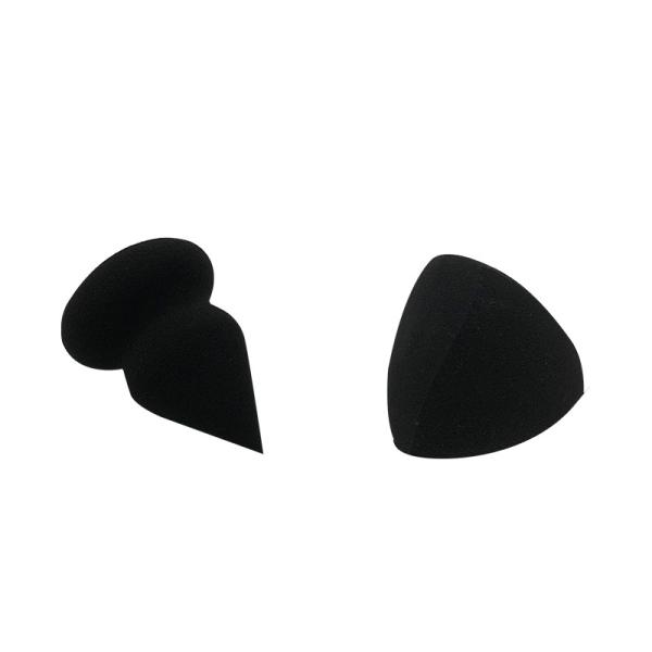 wholesale hot selling soft skin-friendly black beauty egg sponge makeup puff