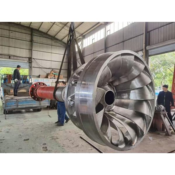 Stainless Steel 13-Blade Francis Runner for Medium/High Head Hydropower Applications
