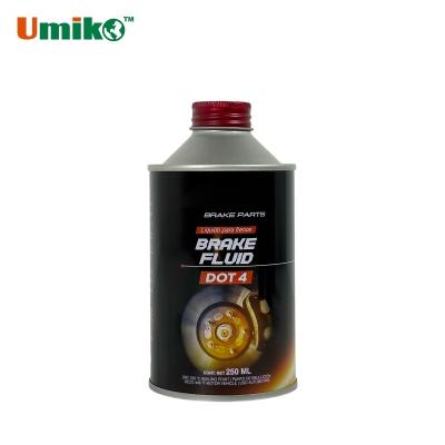 Fluido de freno sintético completo DOT 4 250 ml Estabilidad a alta temperatura