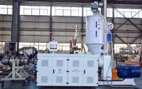 Inventor Delta PPR PPH extrusora de tubos de água quente e fria HYSJ90/34 110kw com servomotor