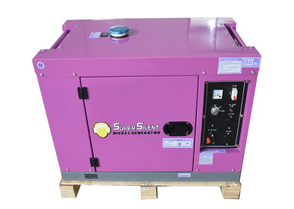 8000w 50Hz Single Phase Silent Portable Generator Genset 820*630*700mm