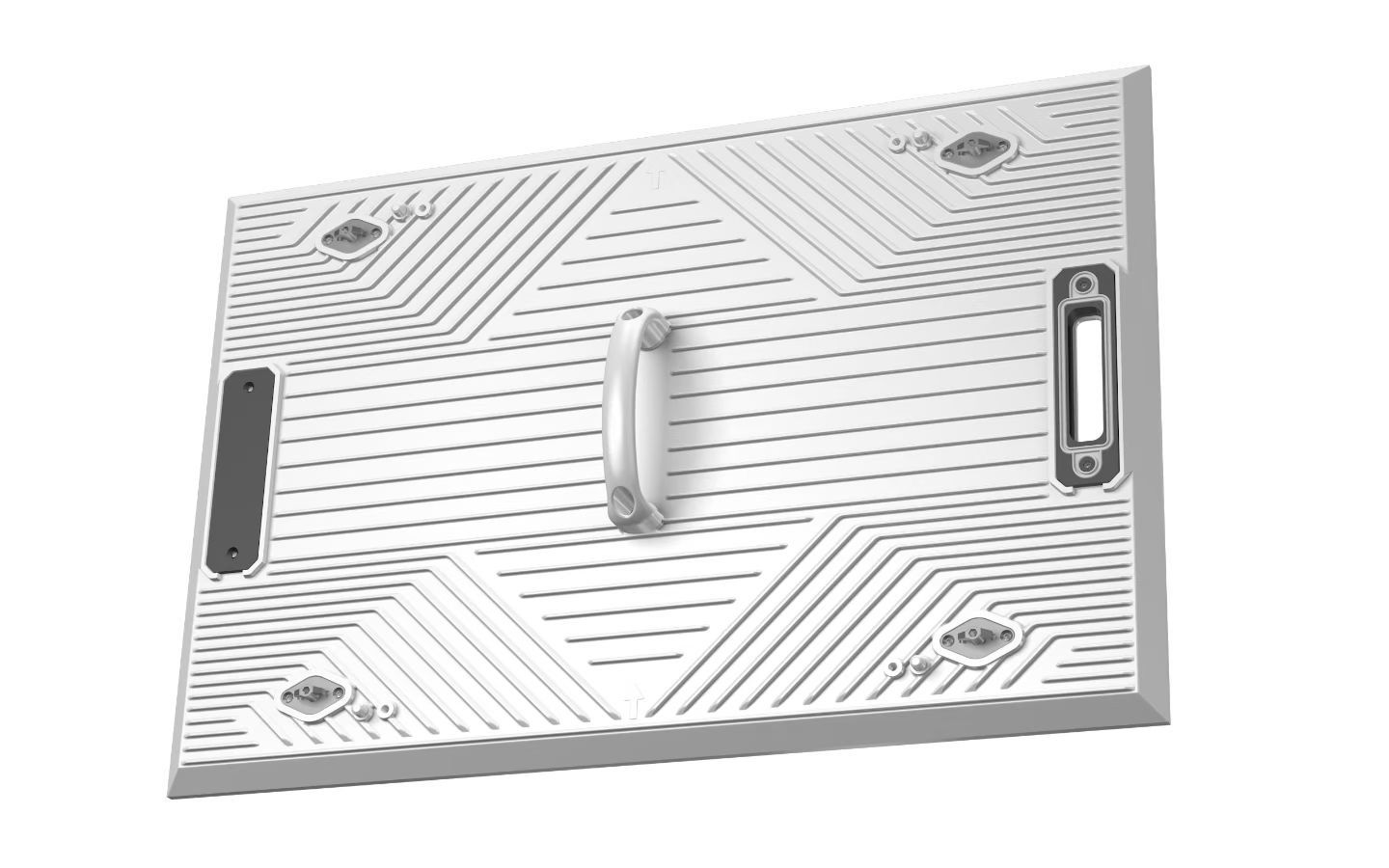 Magnesium Alloy Die Cast LED Cabinet Display 960x960mm Ultra Thin LED Display