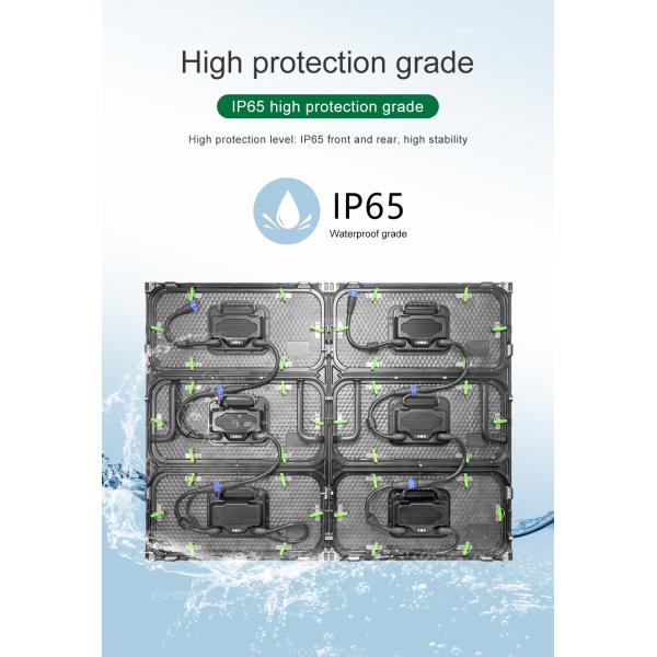Outdoor HD P6.67 LED Billboard Full Color DC 5V 6500cd/M² High Brightness 2 Years Warranty