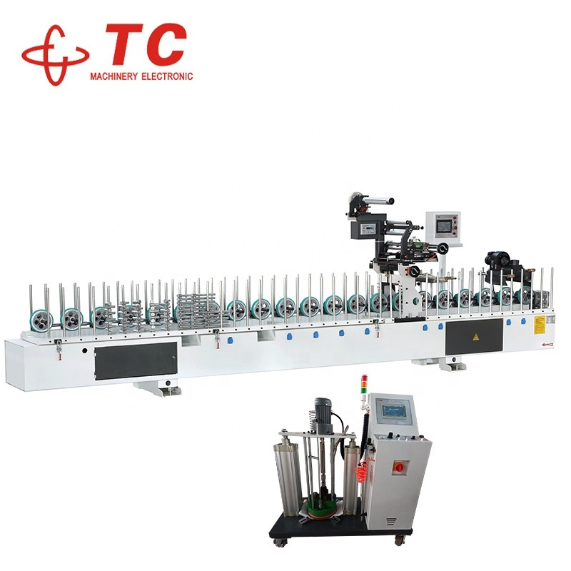 Profile Wrapping and Pressing Machine with Laser Positioning & Dust Extraction, CE Certified