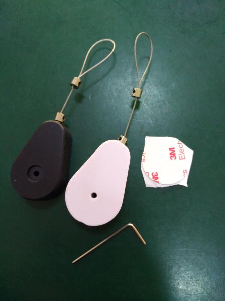 Good Price Security Devices for Merchandise Anti-theft Recoiler Pull Box retractable Stainless Steel Wire Rope