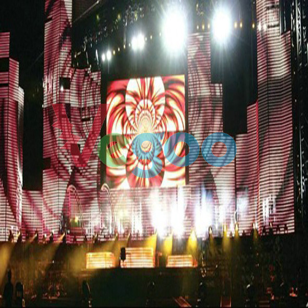 O diodo emissor de luz interno da fase do RGB SMD P3.91 seleciona a tela de exposição conduzida da cor completa