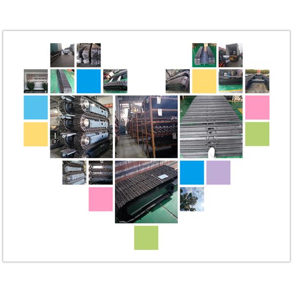 2020 Construction Machinery's Steel Tracked Chassis 5 Ton Loading Capacity and Design