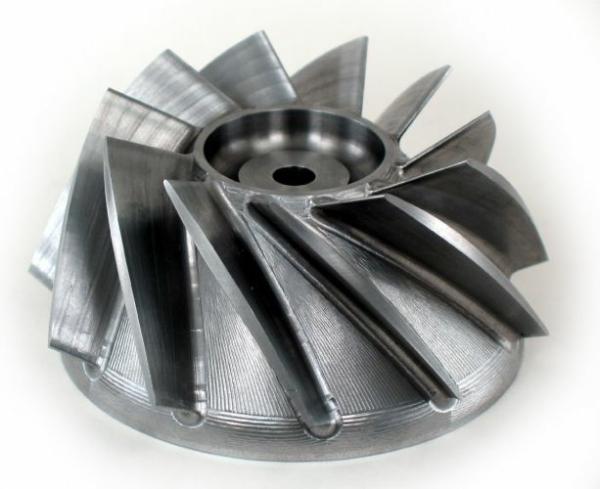 CNC Micromachining Accessories Anodized Brass Aluminum Impeller / Gear For Boat