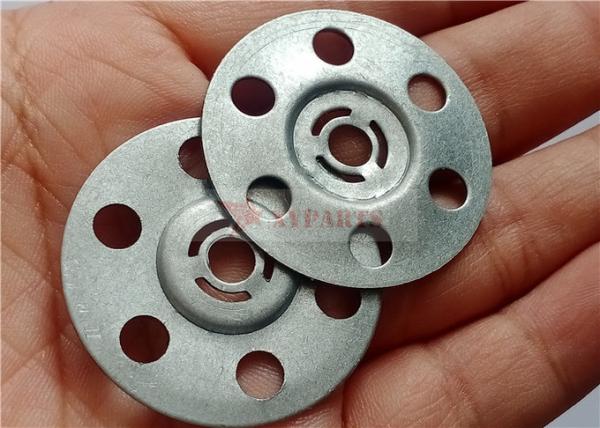 Galvanized Steel Insulation Board Washer Fasteners 1-1/4 For Wood Or Metal Studs