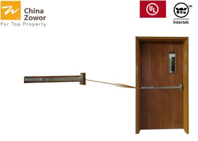 1.5/1/0.5 Hour Fire Resistant Wooden Doors With Baking Paint