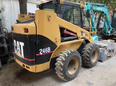 Mini Sliding Used Wheeled Loader CAT 226B With Turbo Diesel Engine