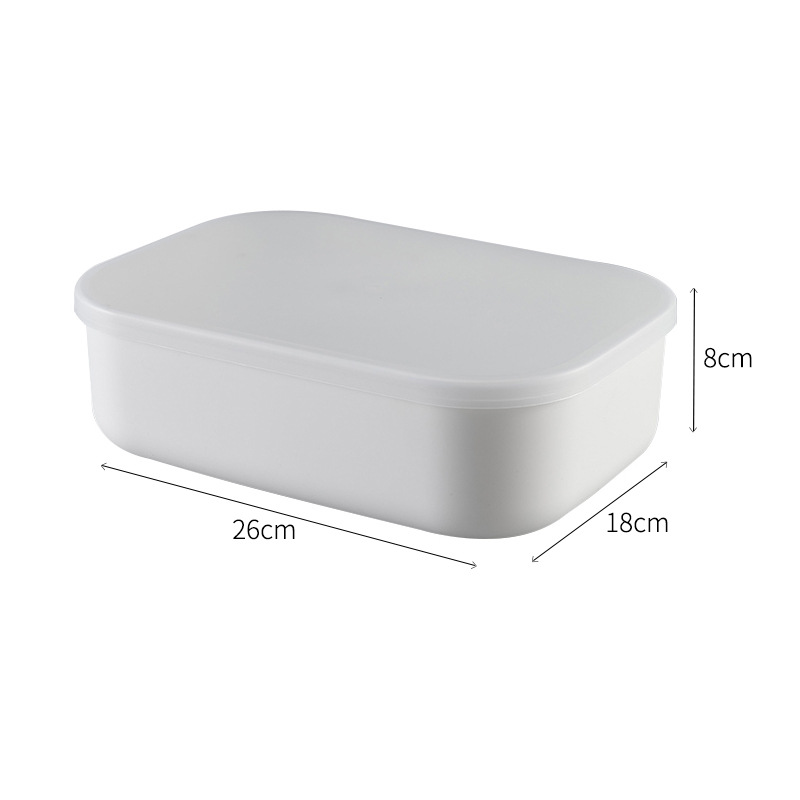 Factory Wholesale Rectangle Plastic Organize Box for Underwear Lipstick Eyebrow Pencil Storage Kitchen Bedroom