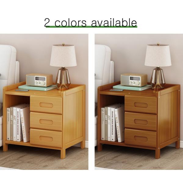 Bedroom Furniture Nightstand with Drawers Small End Table for Storage Desk Bed Side Organizer Cabinet Shelf