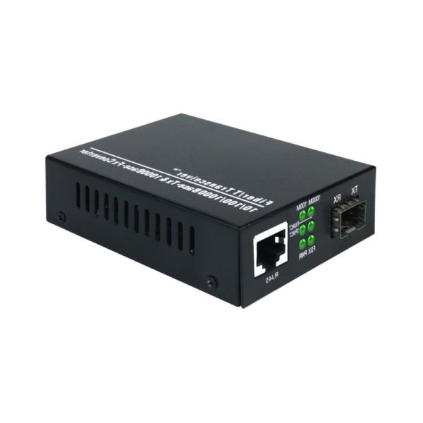 10/100M RJ45 SC Conector Convertidor de mídia óptica 1310nm 1550nm 20km FTTX Fibra óptica