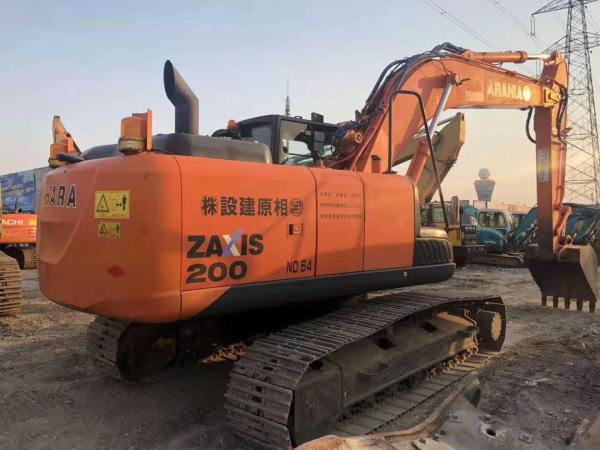 A importação original 20T ZX200-5B de Japão usou a máquina escavadora de Hitachi