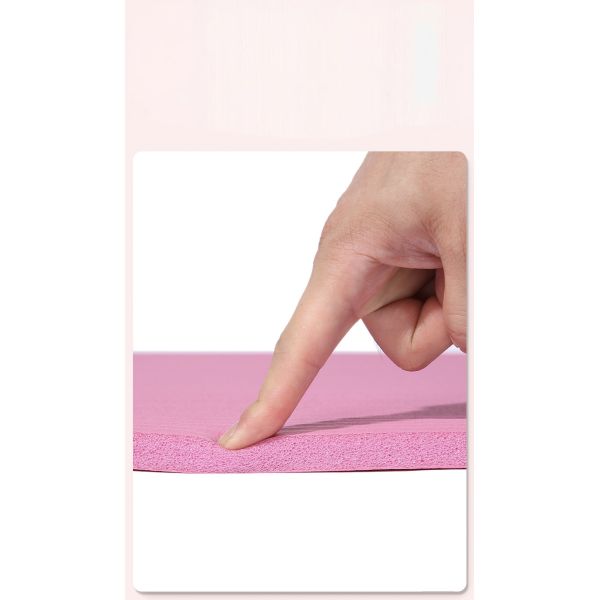 High Elastic Eco Friendly NBR Yoga Mat Designed For Workouts Yoga Sessions Home And Gym Usethicknesses And Colors