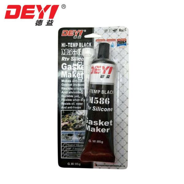 Grey RTV Silicone Sealant For Joint Surface Of Plain Flange And Mechanism Cover Plate