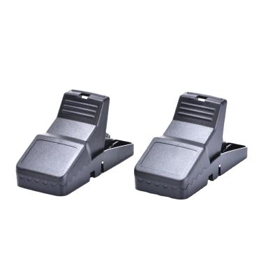 Eco-Friendly Indoor Pest Control Black Plastic Mouse Traps for Mice Infestation
