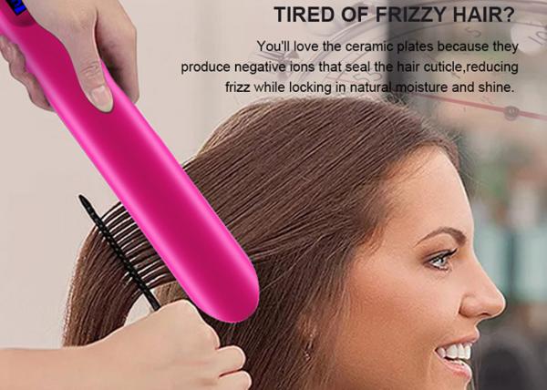 1 Inch 450 Degrees Ceramic Plate Flat Iron Professional Salon Tools Infrared