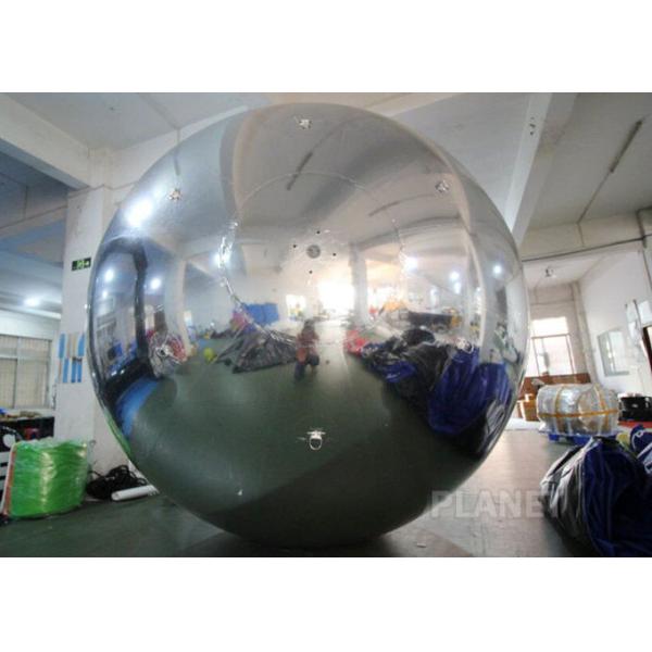Waterproof PVC Inflatable Mirror Balloon For Advertising Activity