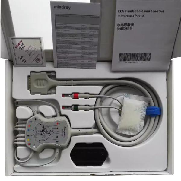 Оригинальный Mindray R12 Ecg Свинцовый кабель 12 Свинцовый Банановый TPU EC6408 040-001642-00