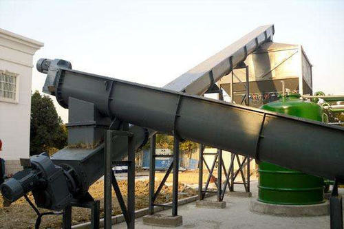 Carbon Steel Screw Belt Conveyor , 300mm Discharge Screw Conveyor