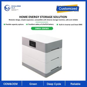 Литий-ионный аккумулятор 5kwh 10kwh 15kwh 20KWH 30KWH солнечной энергии LifePO4 с сертификатом UL для домашнего ESS