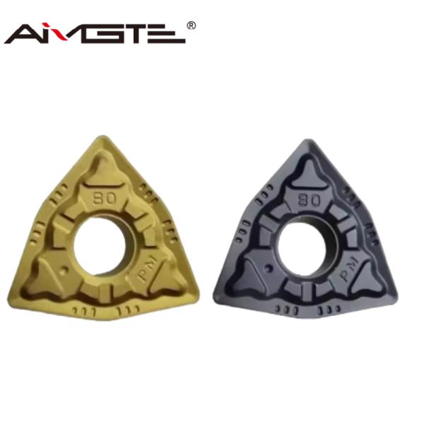 High Performance Carbide Milling Inserts with HRC40-60 Hardness for CNC Lathe Applications