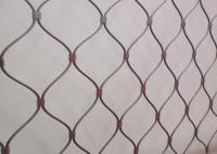 Knotted Tensile Rhombus Flexible Stainless Steel Cable Mesh 7*7 7*19
