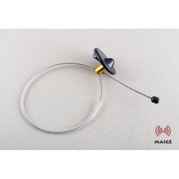 ABS Plastic Material Metal Bottle Tags , Wine Bottle Tags Security Alarm System