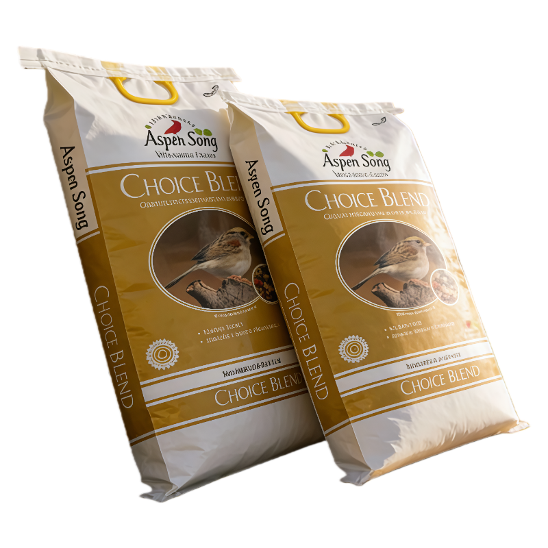 Heavy Duty 20KG 25KG PP Woven Dog Food Bags - Tear-Proof, Moisture-Proof & Large Capacity, Food Grade for Pet Feed Storage