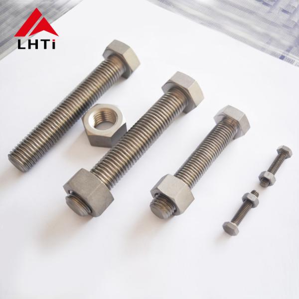 Grade 2 Grade 5 parafusos e porcas de titânio cabeça hexadecimal 1/4'-20 TPI 1'' ASME ANSI B18.2.1