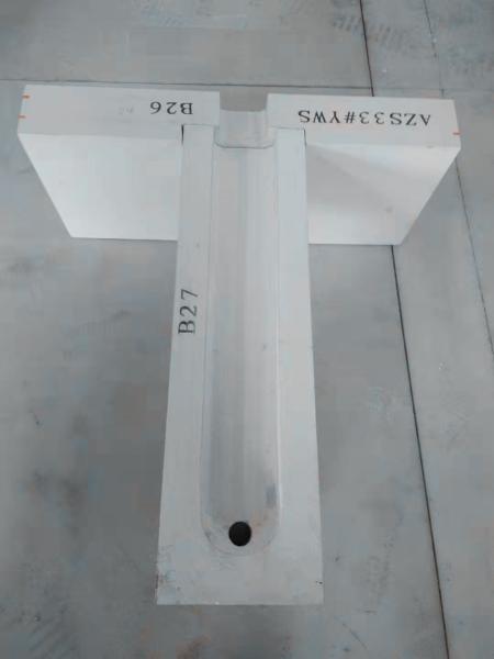 Alumina Block for Cemen Reheating Furnace Lime Kiln Cast Refractories Glass Azs Fire Block