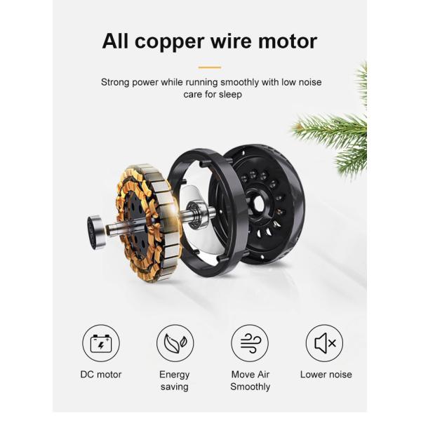 Ventilador de teto LED com lâmina dobrável de 42 polegadas de ouro / OEM com luz e lâminas LED