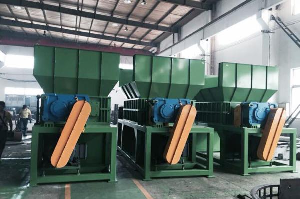 45*2kw Plastic Container Shredder , Drum Shredder Machine 50mm Blade
