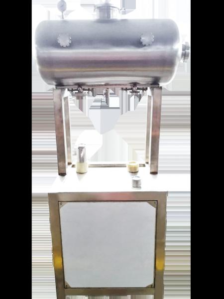 2 cabeças carbonataram a máquina de enchimento da bebida, cerveja semi auto podem máquina de enchimento