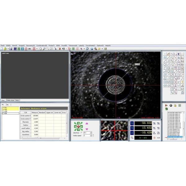 UNIMETRO-2D Inspect: Powerful 3D Measurement System, Probe Functions & Microscope Compatible