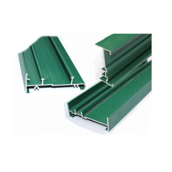 Rectangle Powder Coated Aluminium Extrusions Profiles Parts Folding Aluminum Table
