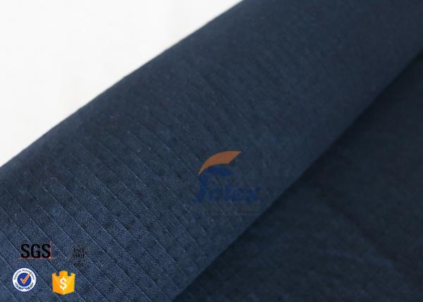 Fogo da tela dos azuis marinhos 210gsm Ripstop Kevlar Aramid - uniforme retardador da polícia da veste