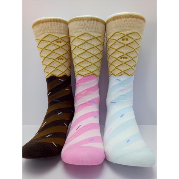 Custom Women Ladies Knit Socks Jacquard Ankle Cotton Warm Socks Soft and Comfortable