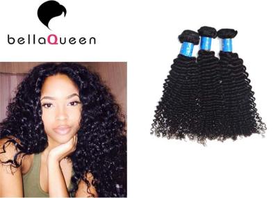 Unprocessed Virgin Mongolian Hair Extensions , Natural Curly Grade 7A Virgin Hair