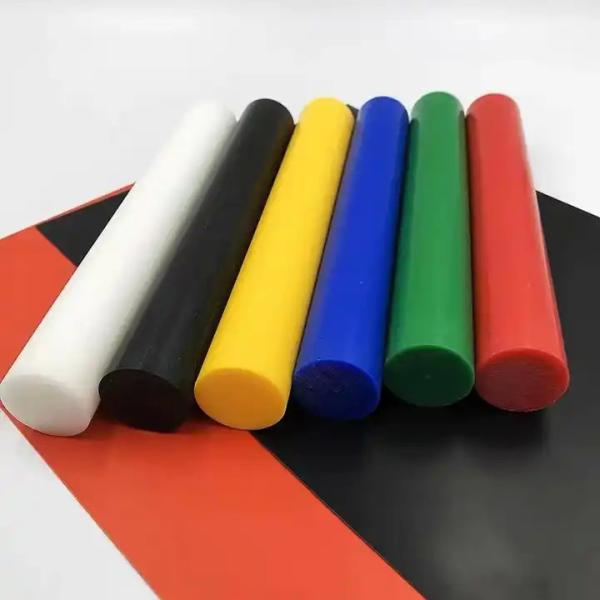 Extruded Solid Uhmw Polyethylene Rods HDPE Bar OEM