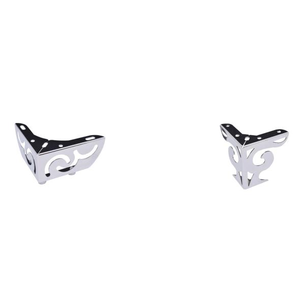 Chrome покрыл ноги мебели металла утюжит материальную высоту 120mm с длинной стойкостью