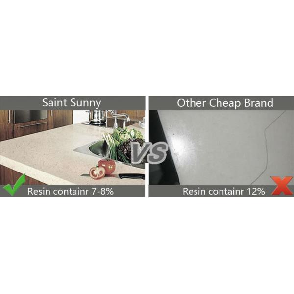 Popular Quartz Stone Countertops With Veins 400 Kinds Colors Optional