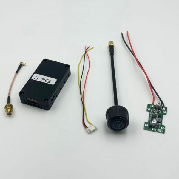 3.3GHz Stable Wireless Video Transmitter 200MW 400MW 1W FPV VTX For Long Range Drone Application