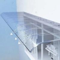 Plaque de couverture en polycarbonate solide transparent