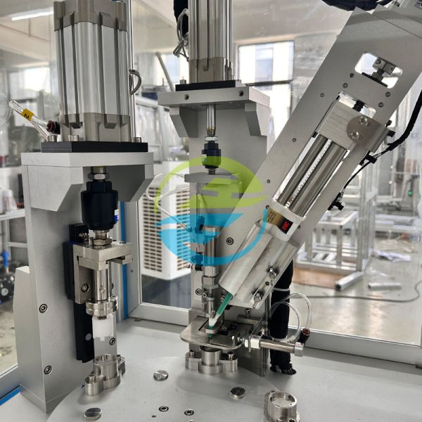 Automatic Dispensing Machine for Valve Core Moving Plate & Moving Plate Cover | High Precision IEC Test Equipment | HeJin Original Factory Direct Supply