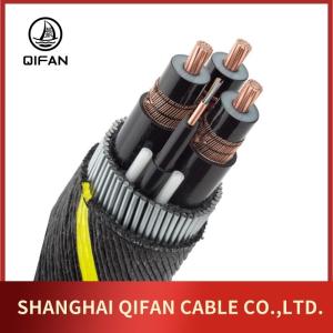 Cable d'alimentation sous-marin à tension moyenne isolée XLPE